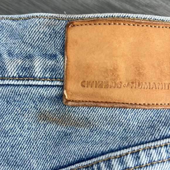 Citizens of Humanity Eva High Rise Relaxed Baggy Jeans Light Wash Size 23 - Picture 5 of 8